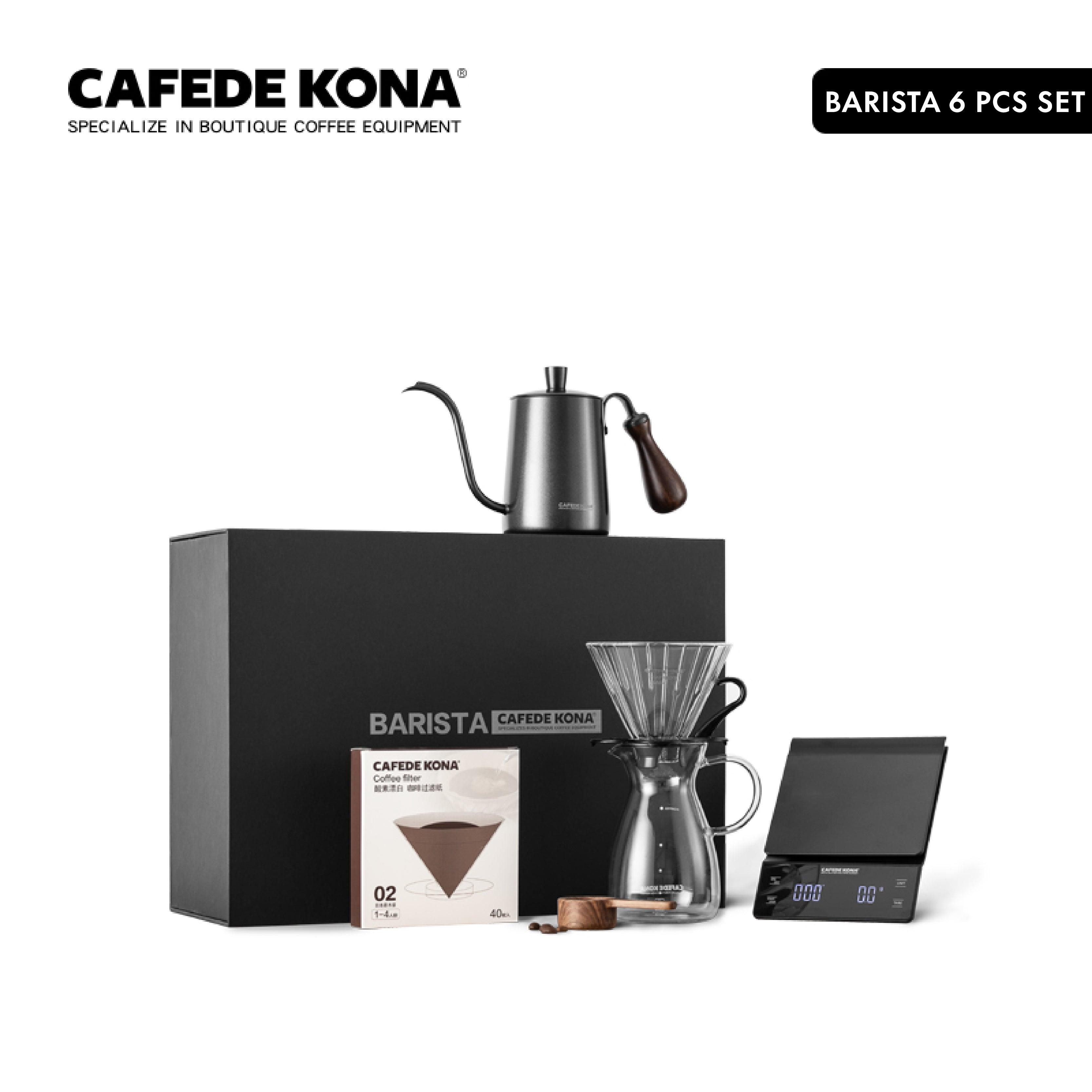 BARISTA 6 PCS SET - CAFE DE KONA JAPAN