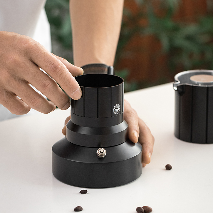 MOKA POT パウダーディストリビューター