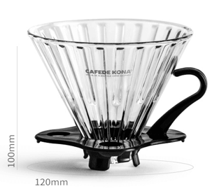 TIME コーヒードリッパー(合成樹脂底) - CAFE DE KONA JAPAN